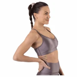 Gloss Bra Top Purple