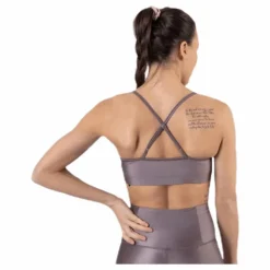 Gloss Bra Top Purple