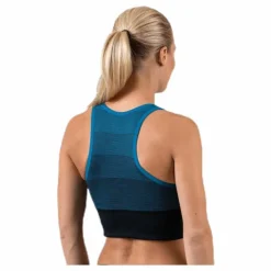 Gradient Seamless Top Blue
