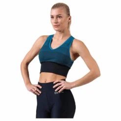Gradient Seamless Top Blue