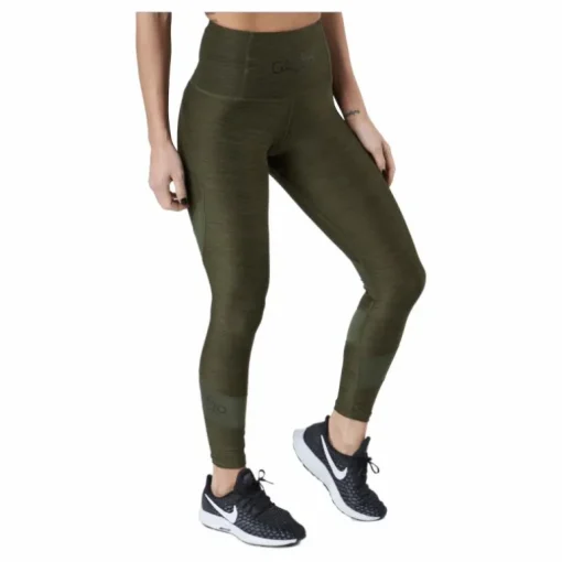 Green Melange Swirl Army Green