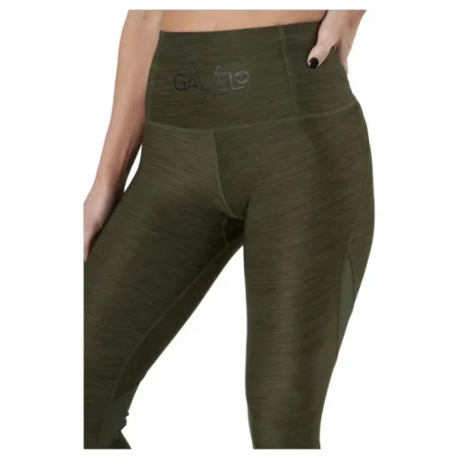 Green Melange Swirl Army Green