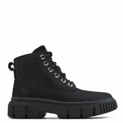 Greyfield Leather Boot Black