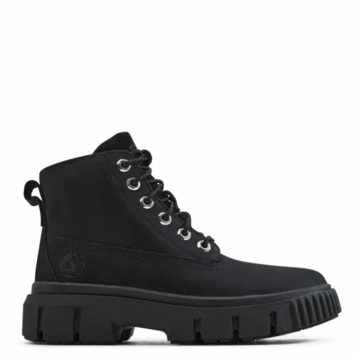 Greyfield Leather Boot Black