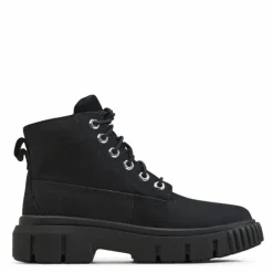 Greyfield Leather Boot Black