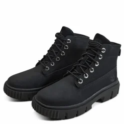 Greyfield Leather Boot Black