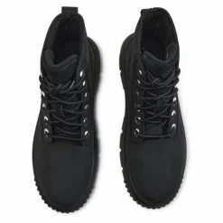 Greyfield Leather Boot Black