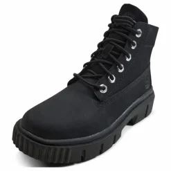 Greyfield Leather Boot Black