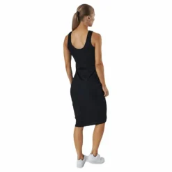 Hazel Rib Tank Dress Black