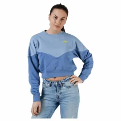 Heritage Fleece Crew Blue