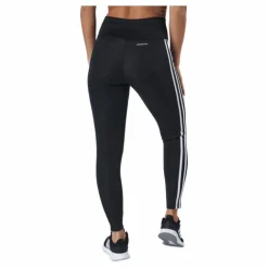 High Rise 3-Stripes 7/8 Tights Black / White