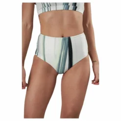 High Waist Brief White/Green