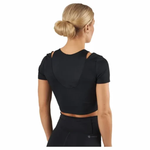 HIIT AEROREADY Crop Training T-Shirt Black