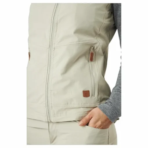 Himalaya Vest Wmn Khaki