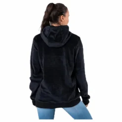 History Velvet Hood Black