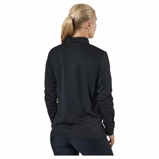 Hmlauthentic Half Zip Sweatshi Black/white