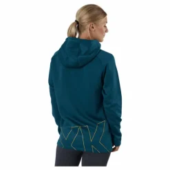 Hmlcima Xk Hoodie W Blue Coral