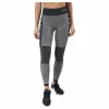 Hmlclea Seamless Mid Waist Tig Chateau Gray/black Melange