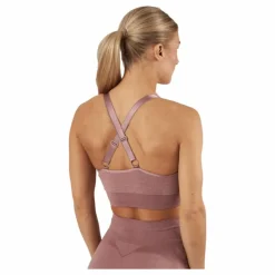 Hmlclea Seamless Sports Top Woodrose/rose Taupe Melange