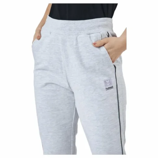 Hmllgc Yoko Regular Pants Light Grey Melange
