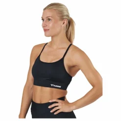 Hmlmt Chipo Padded Sports Bra Black