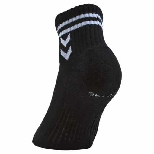 Hmlstripe 4-pack Mid Cut Socks White/black