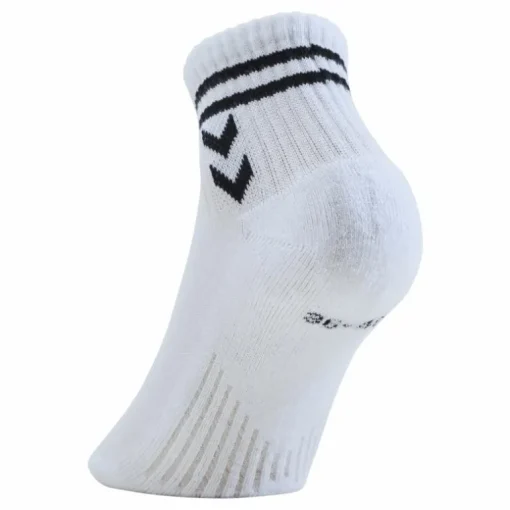Hmlstripe 4-pack Mid Cut Socks White/black