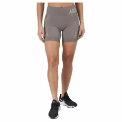 Hmlte Christel Seamless Shorts Chateau Gray/driftwood Melange