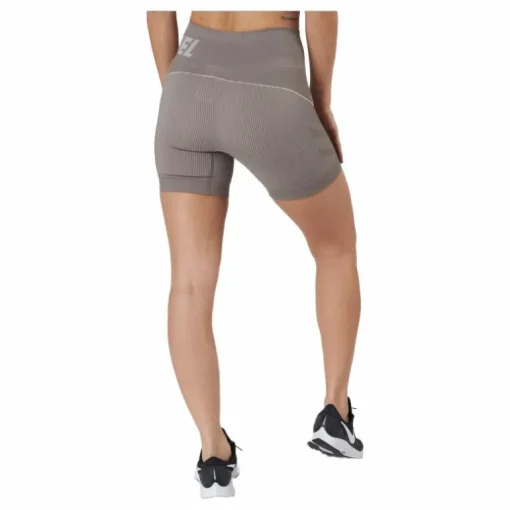 Hmlte Christel Seamless Shorts Chateau Gray/driftwood Melange