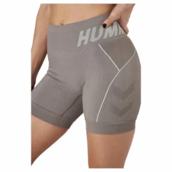 Hmlte Christel Seamless Shorts Chateau Gray/driftwood Melange