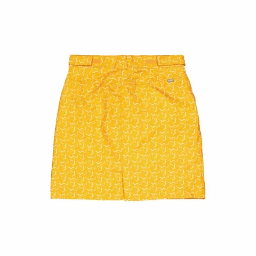 Hollie Reco Skort Flame Orange Print