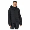 Hooded Polyfilled Jacket Black Beauty