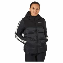 Hooded Polyfilled Jacket Kk001