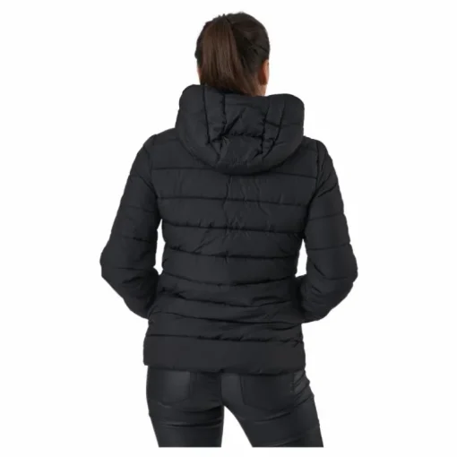 Hooded Polyfilled Jacket Black Beauty
