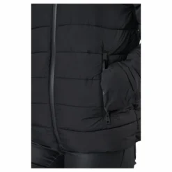 Hooded Polyfilled Jacket Black Beauty