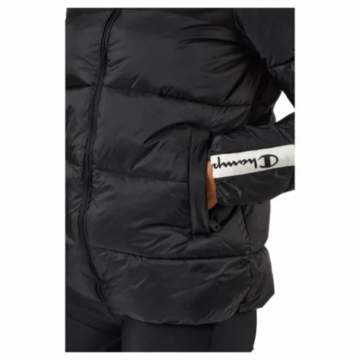 Hooded Polyfilled Jacket Kk001
