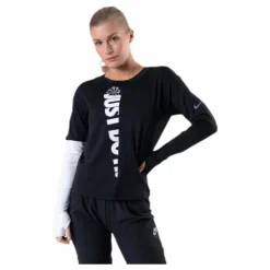 Icon Clash Sphere Top Crew Black
