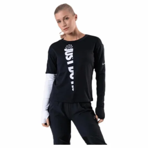 Icon Clash Sphere Top Crew Black