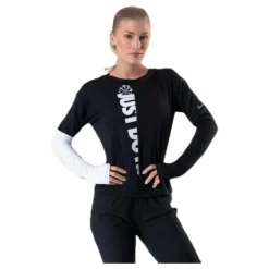 Icon Clash Sphere Top Crew Black