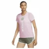 Icon Clash SS Top GX Pink/White