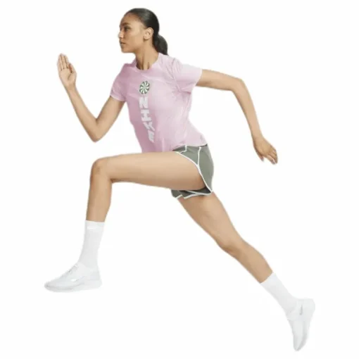 Icon Clash SS Top GX Pink/White