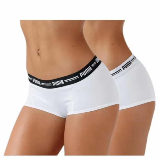Iconic Mini Short 2p White