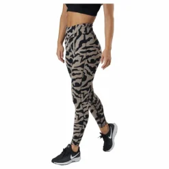 Iconic Printed 7/8 Tights Escape Grey