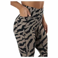 Iconic Printed 7/8 Tights Escape Grey