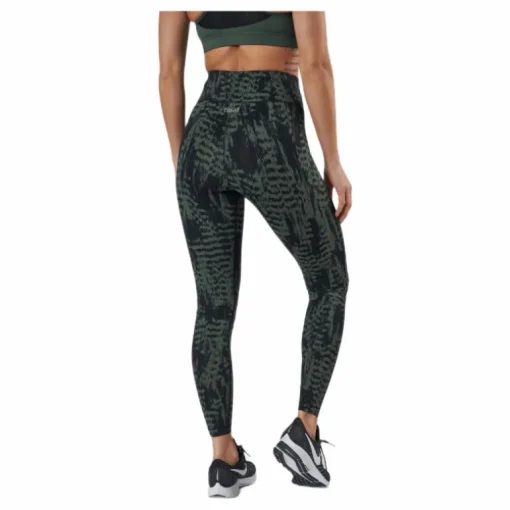 Iconic Printed 7/8 Tights Green