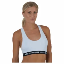 Iconic Racer Back Top White