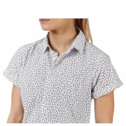 Idun SS Shirt Patterned/White