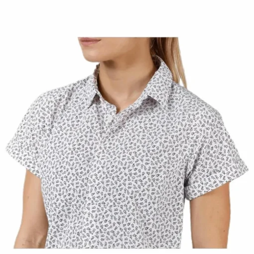 Idun SS Shirt Patterned/White