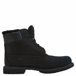 6in Premium Shearling Lined Wp Black