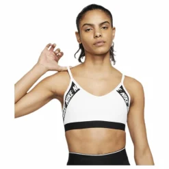 Indy Logo Bra White/Black